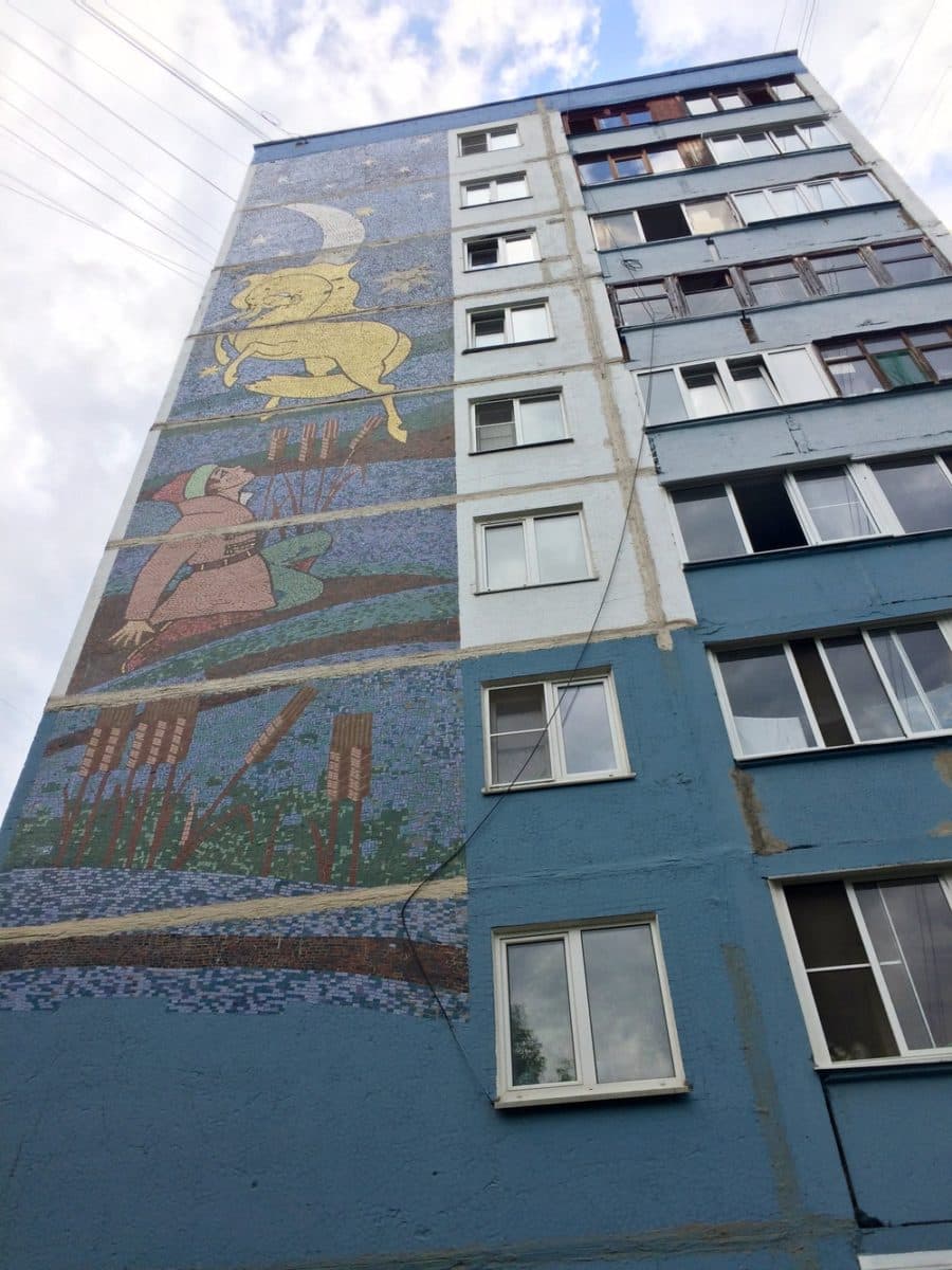 Дворы и инфраструктура советских микрорайонов Дмитрова