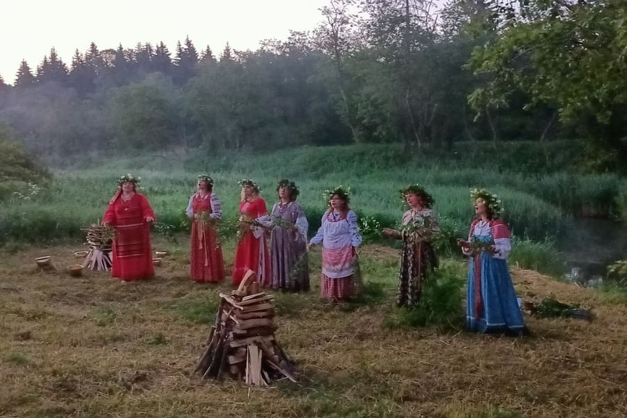 Купальская ночь в Тверской Карелии, кадр 2