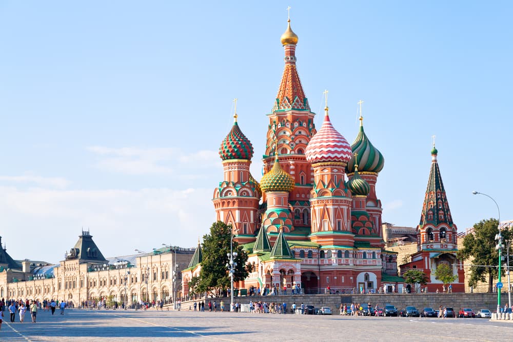 Прогулка по Красной площади и историческому центру, кадр 2