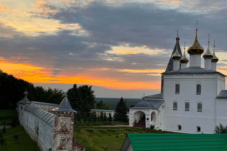 Гороховец — прогулка по живописным берегам Клязьмы, кадр 3