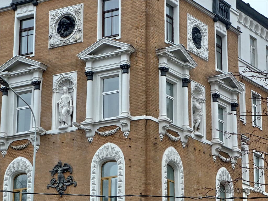 Прогулка по Сретенскому бульвару — самому короткому из московских бульваров, кадр 4