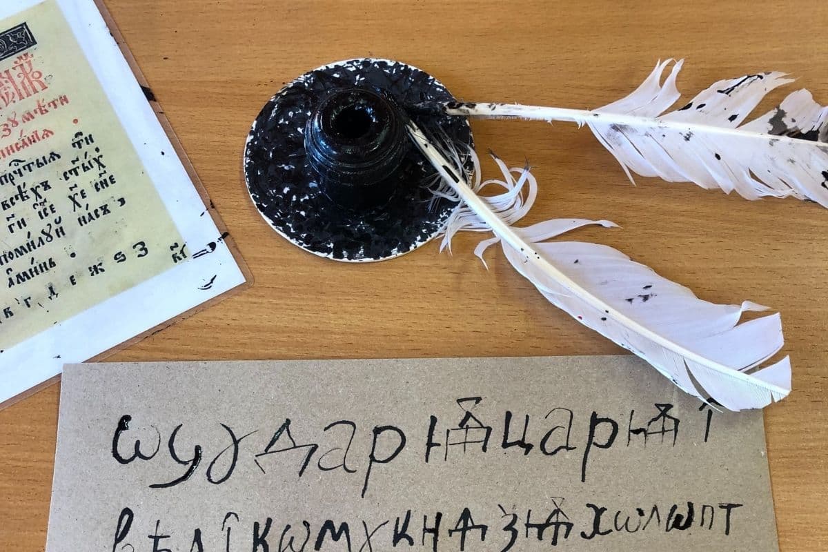 Палаты Печатного двора с подъемом на Китайгородскую стену и мастер-классом по письму пером, кадр 4
