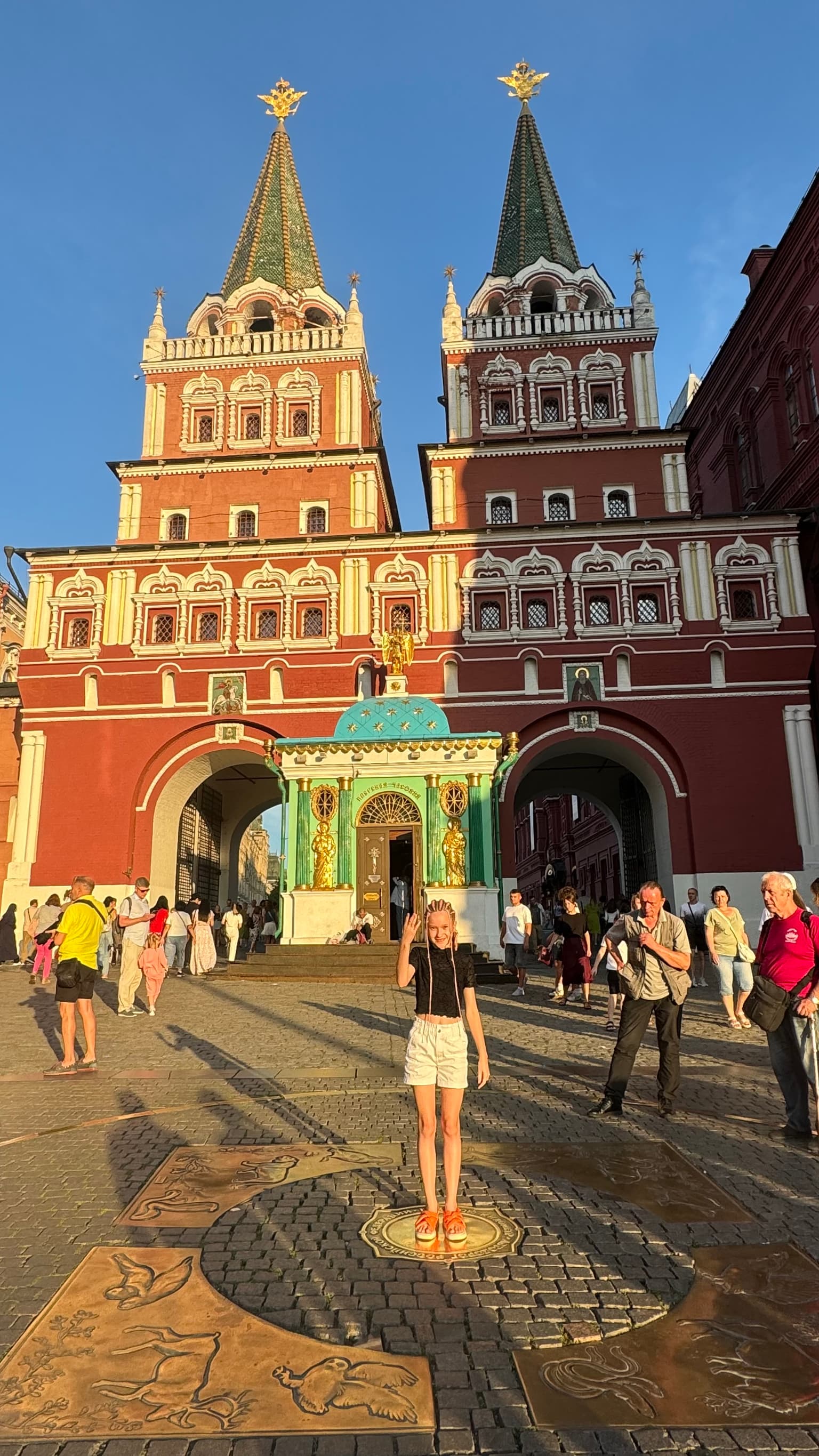 «Москва для влюбленных»: прогулка по Красной площади, кадр 2