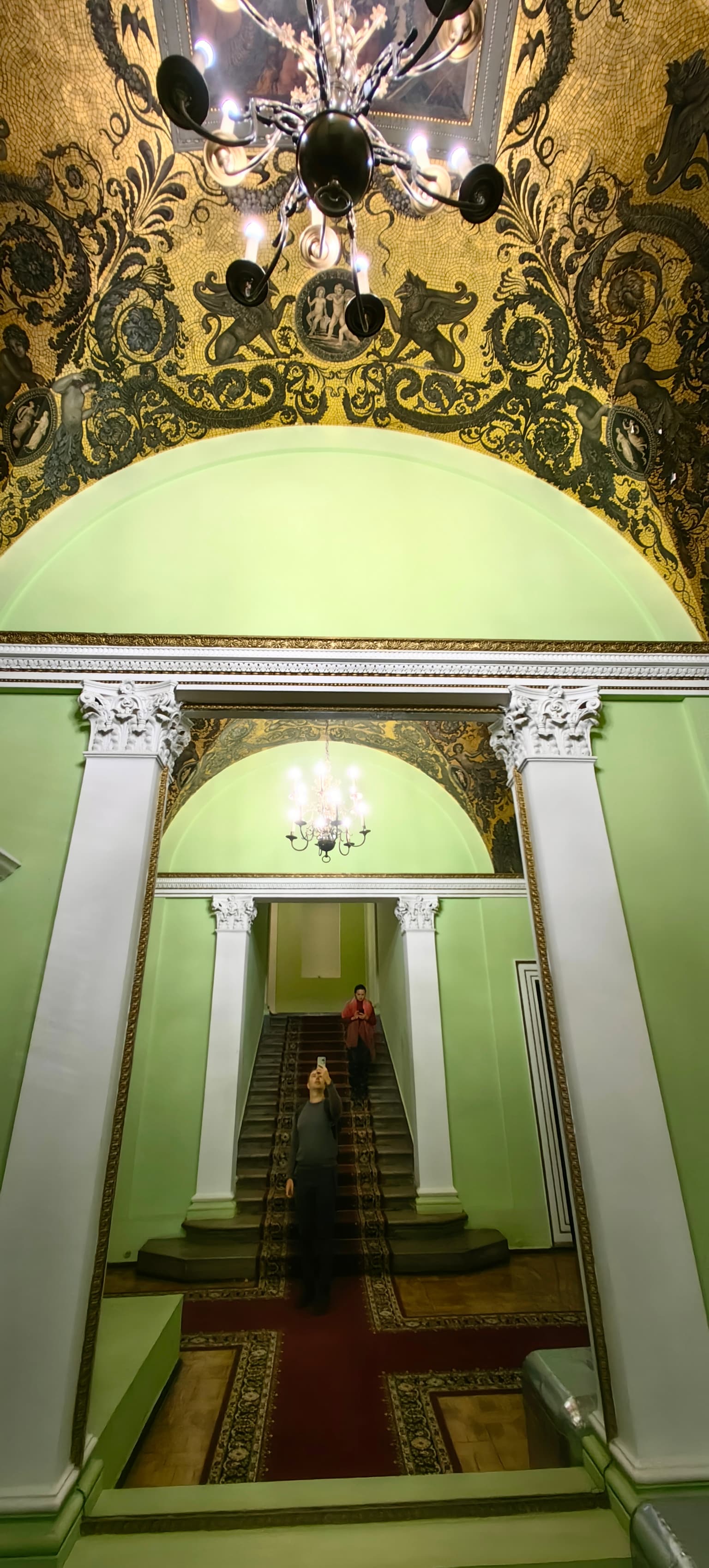 Визит в закрытый дореволюционный особняк купца Тарасова на Патриарших, кадр 5