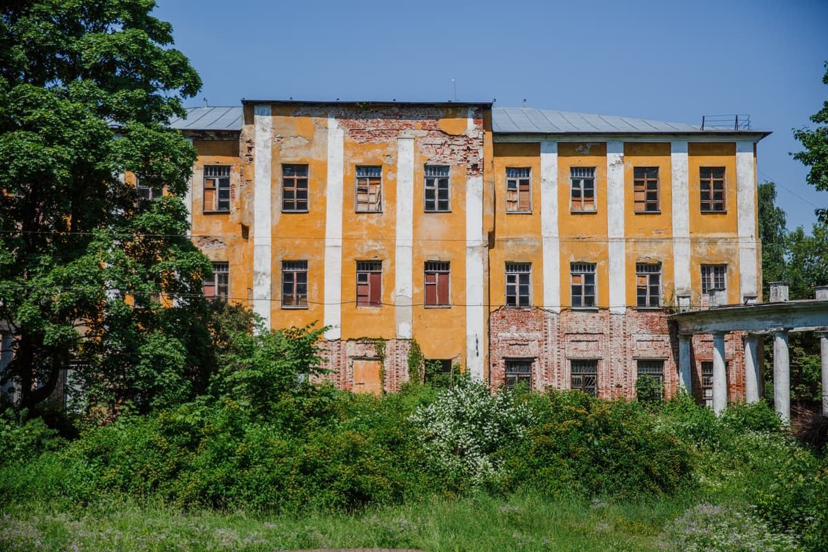 Прогулка по усадьбам Старой Владимирки, кадр 3