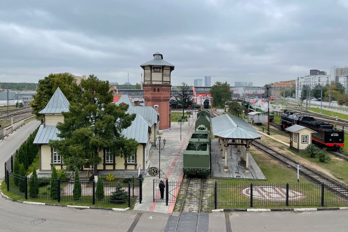 Экскурсия по музею паровозного депо «Подмосковная», кадр 3