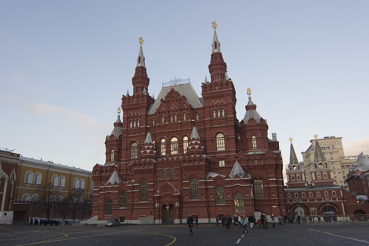 Здание Государственного исторического музея на Красной площади