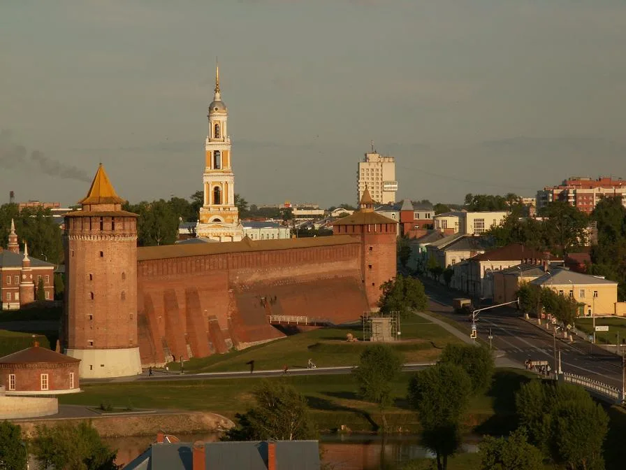 Стены Коломенского кремля