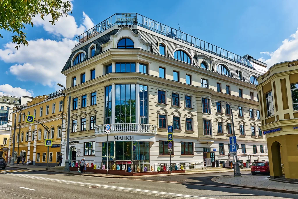 Фасад The Rooms Boutique Hotel на Николоямской у Таганки