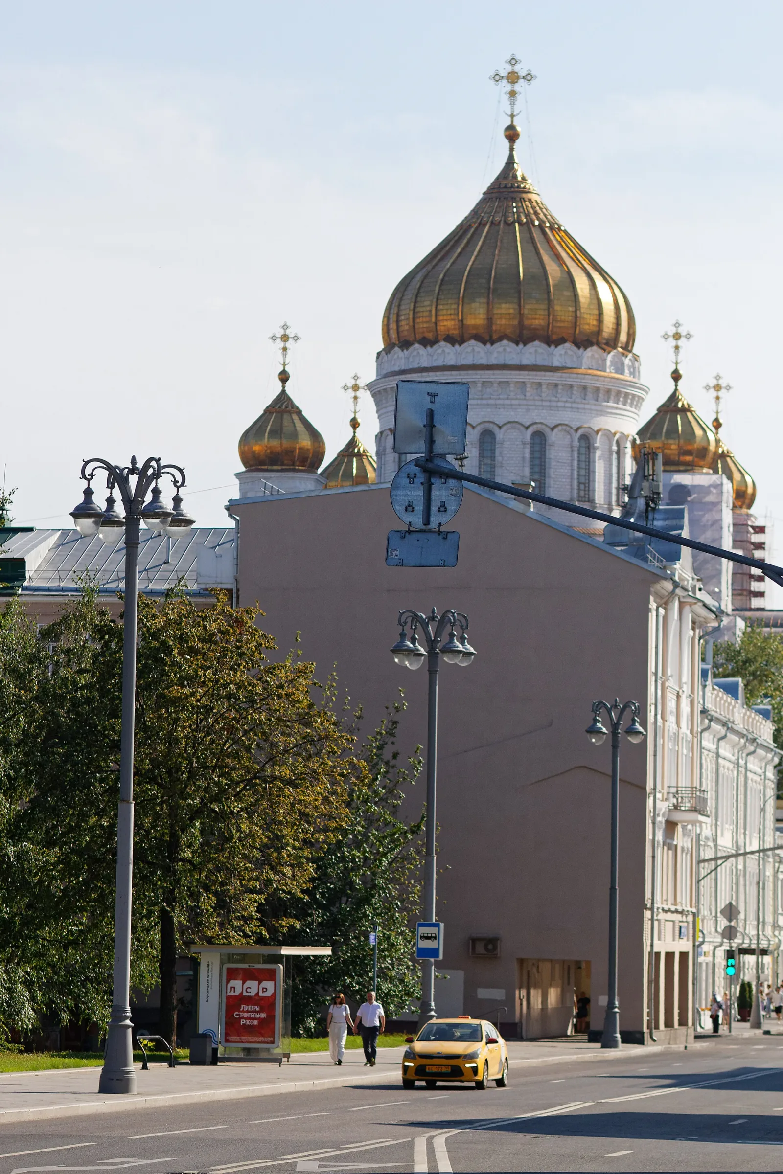 Улица Волхонка у Кремля – район Nereus Hostel near Kremlin
