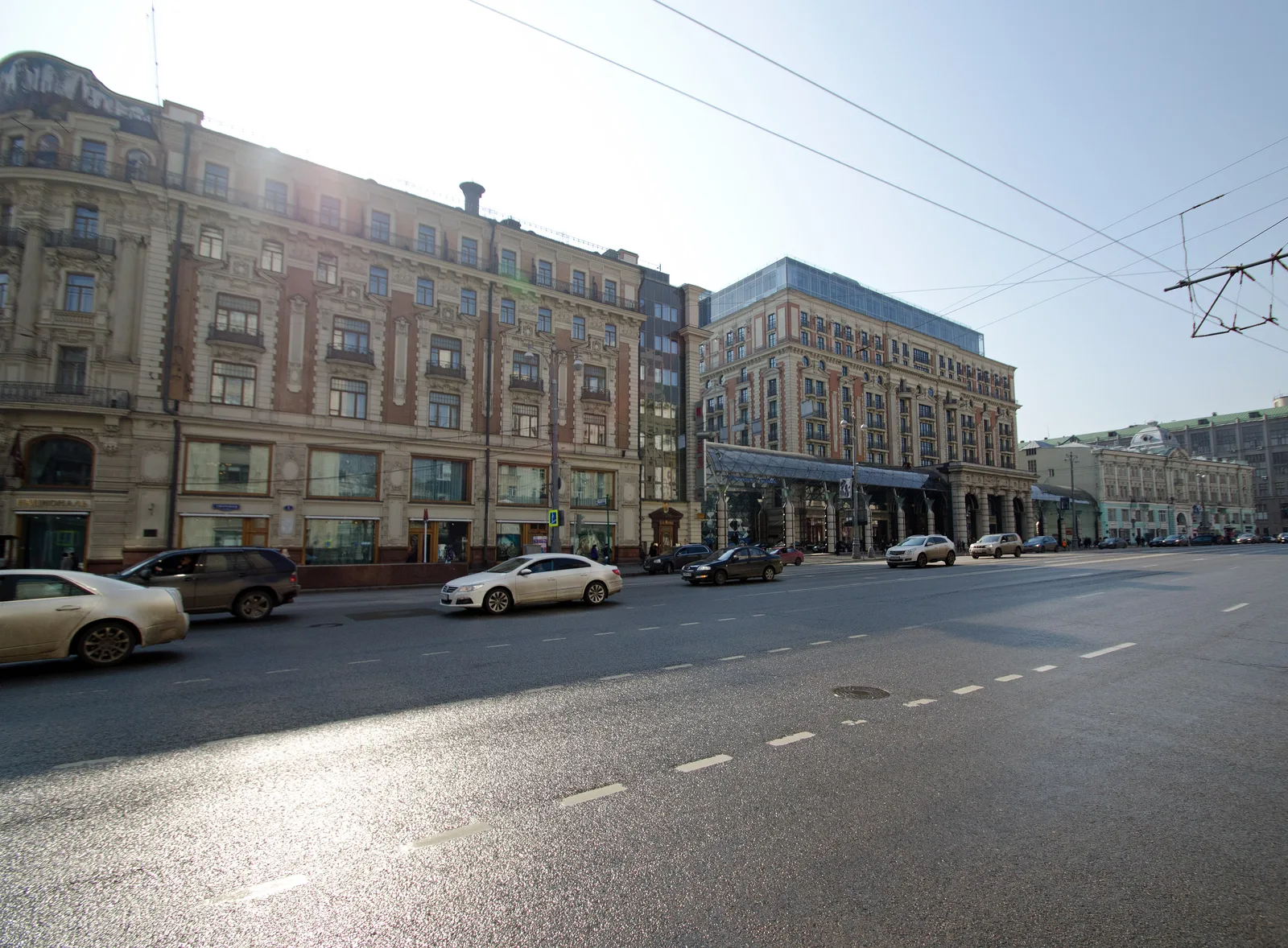 Гостиница «Националь» и The Carlton у Моховой и Тверской