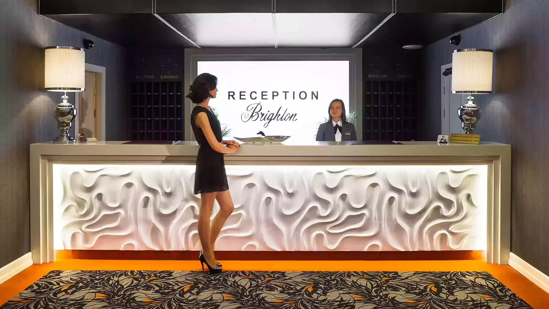 Brighton Boutique Hotel – фасад и территория отеля
