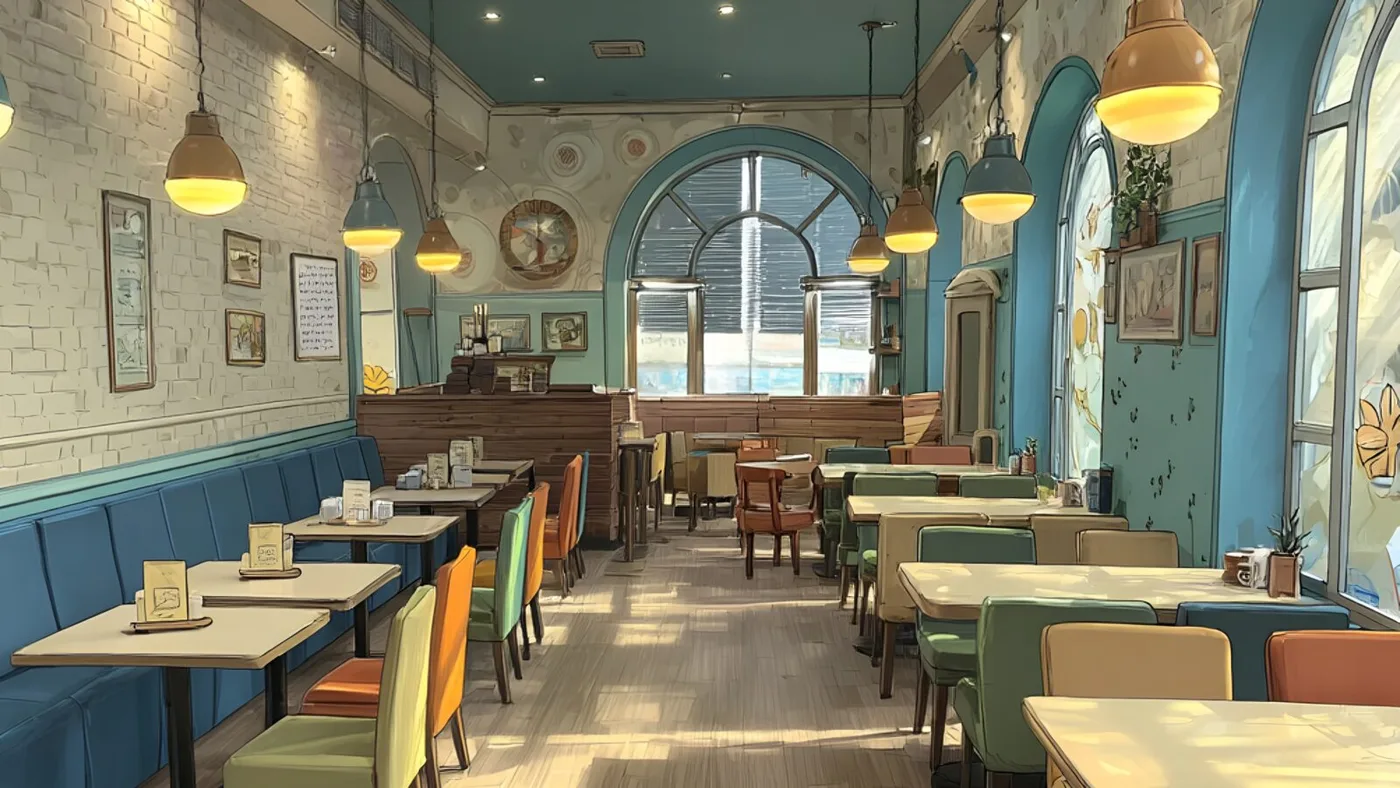 Игровой лабиринт в кафе Kitchen на улице Гарибальди