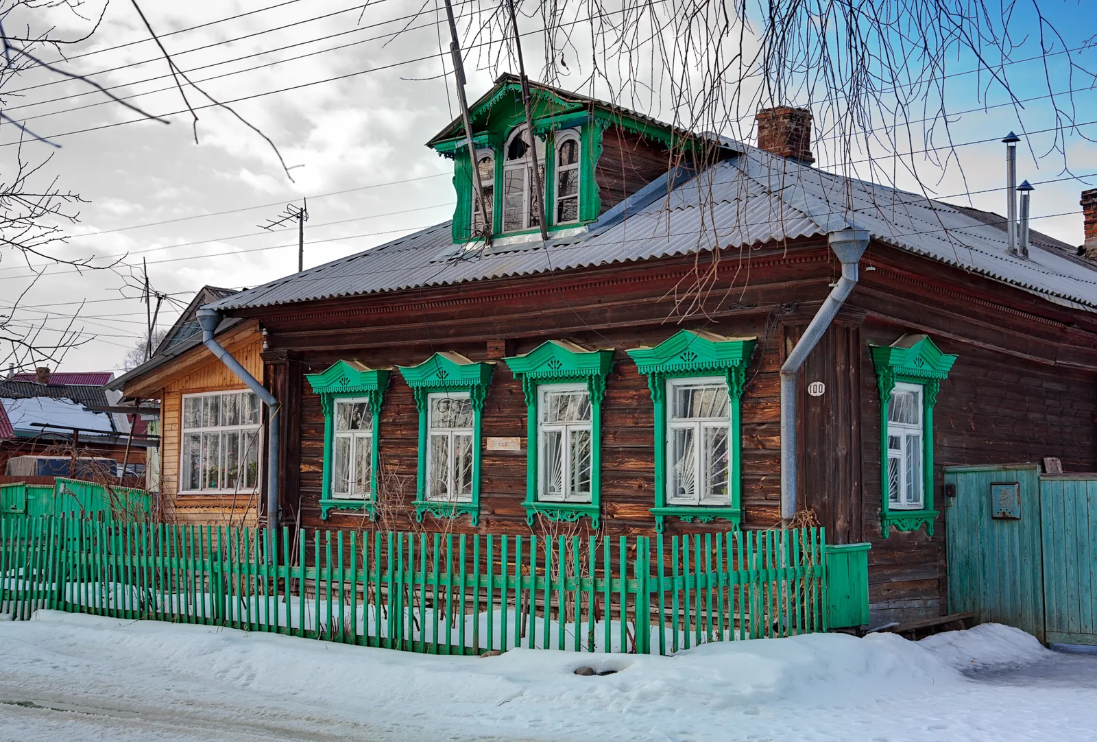 Рыбная слобода у Плещеева озера