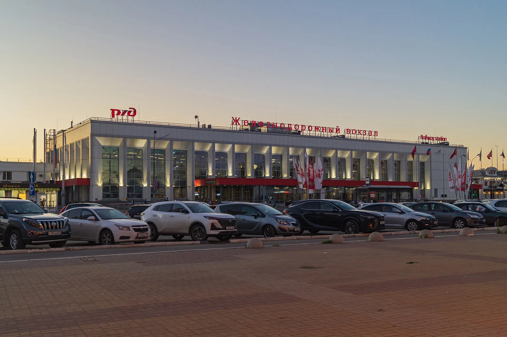 Московский вокзал в Нижнем Новгороде